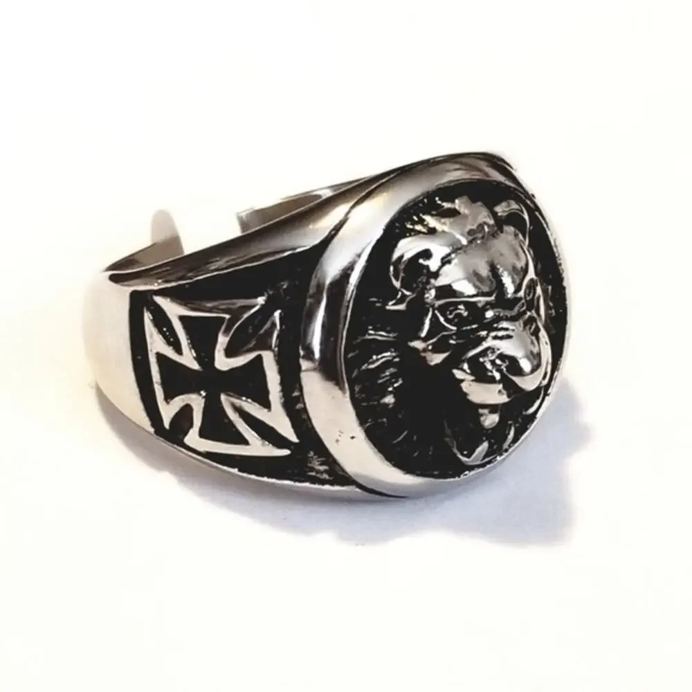 316L Stainless Steel hypoallergenic Loin ring men women size‎ 9